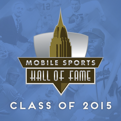A TRACK & FIELD COLLEGIATE RECORD HOLDER HEADLINES THE LATEST CLASS OF INDUCTEES INTO THE MOBILE SPORTS HALL OF FAME.